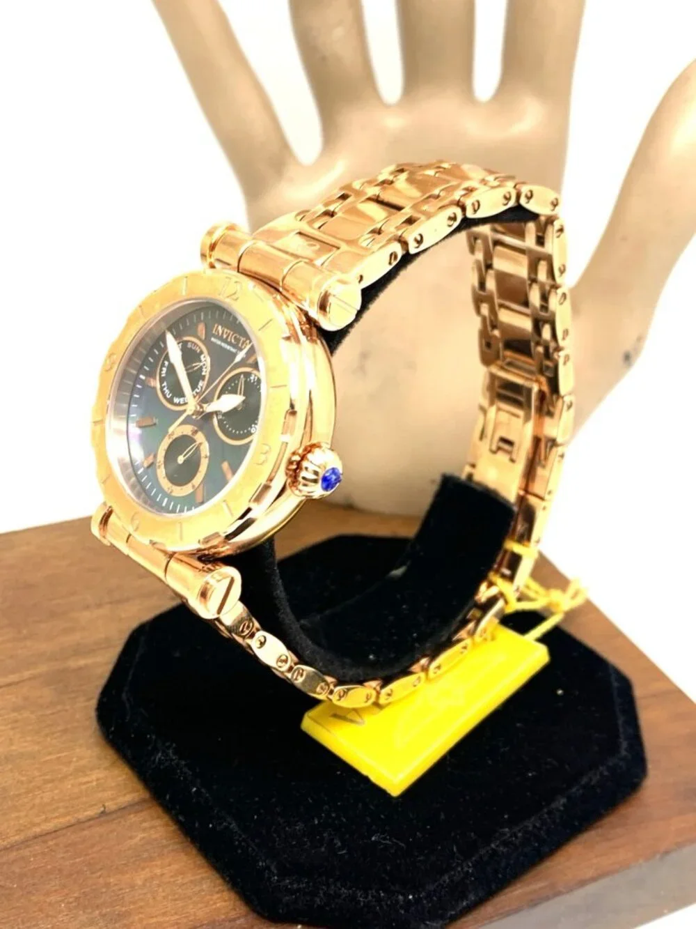 Invicta Women's Watch 24429 Subaqua Rose Gold Quartz Blue Mother of Pearl Dial